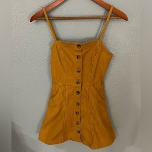 Button Down Denim Dress